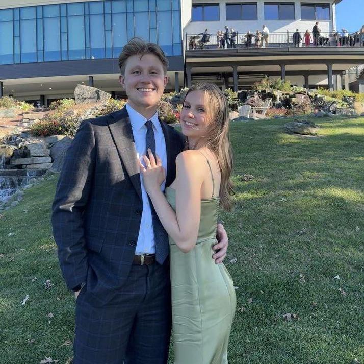 Wedding dates at a friend's wedding. August 2024.