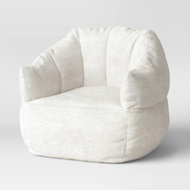 Sherpa Bean Bag Cream - Room Essentials™