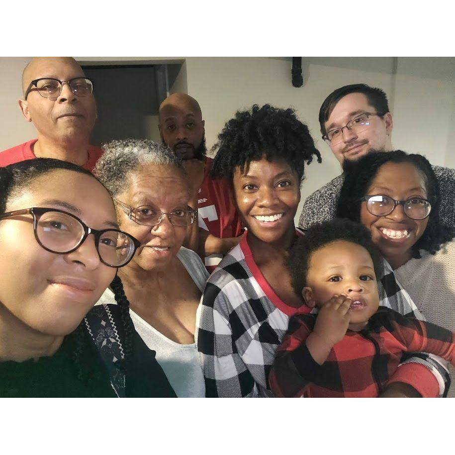 Family Christmas at Colin and Donial's 2023