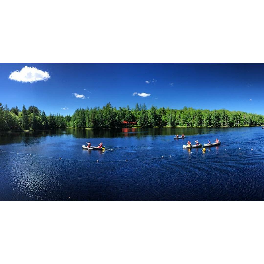 Grab a canoe a take in the scenery. 