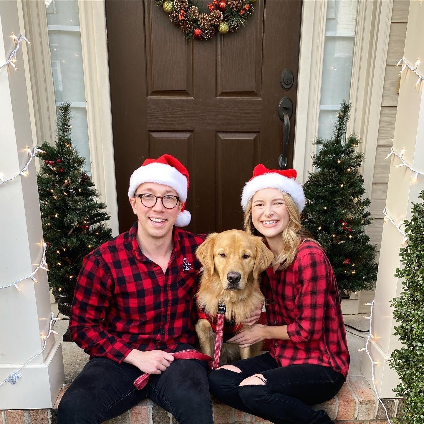 Our first family Christmas photo.