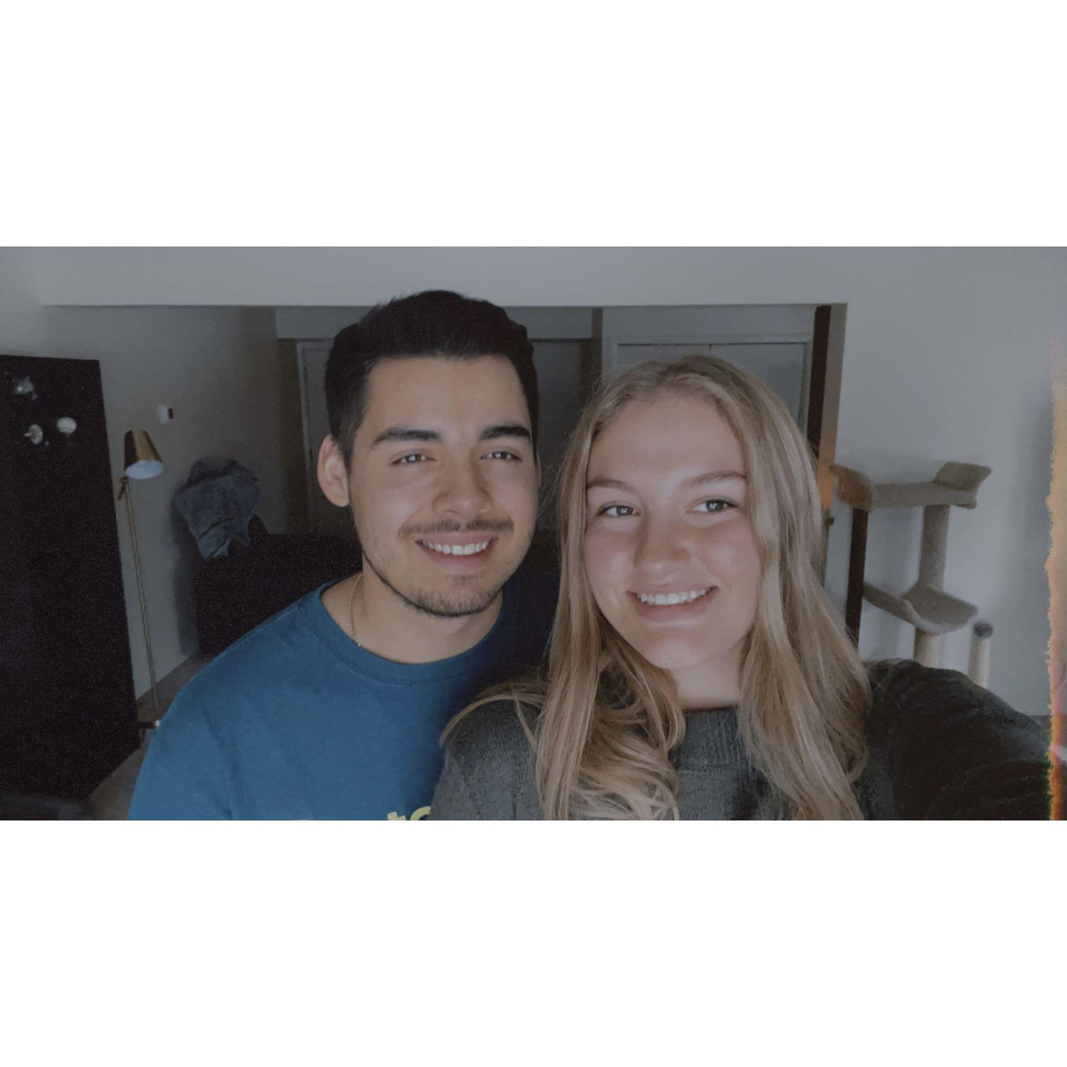 our first ever photo together