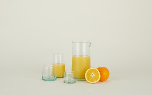 RECYCLED GLASSWARE - Large Tumbler