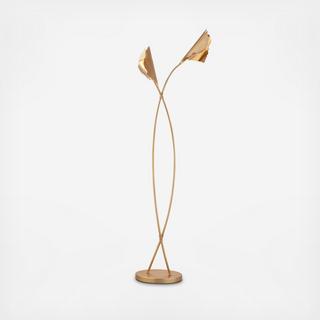 Merrigan Ginkgo Leaf Floor Lamp
