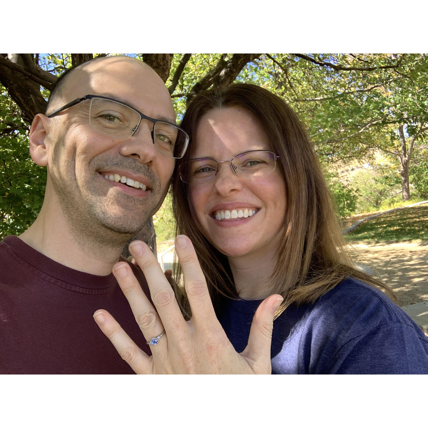 She said "Yes"!