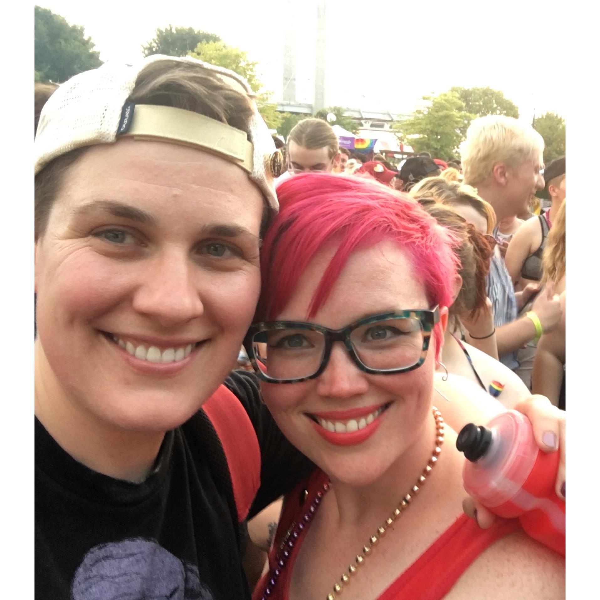OUR FIRST PRIDE TOGETHER!