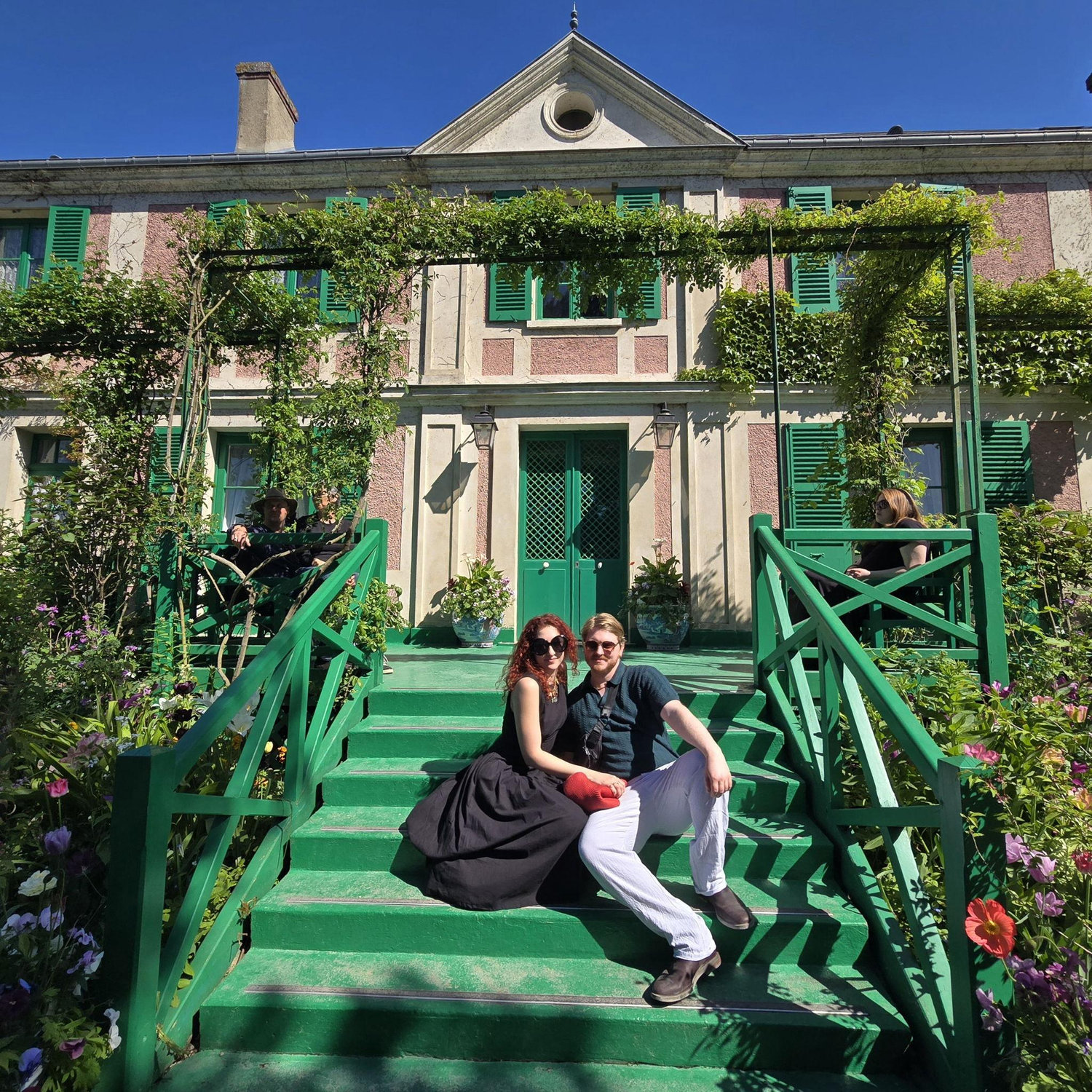 We waited in a long line to enter the house, but when it became clear it would be hallways of standing in tightly packed lines we tapped out after the first room to enjoy the fresh air instead (2025)