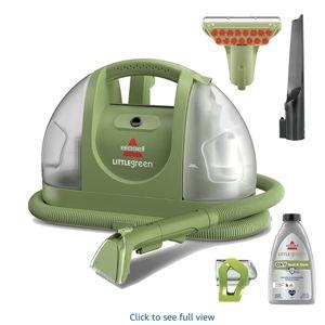BISSELL Little Green Multi-Purpose Portable Carpet and Upholstery Cleaner, Car and Auto Detailer, with Exclusive Specialty Tools, Green, 1400B