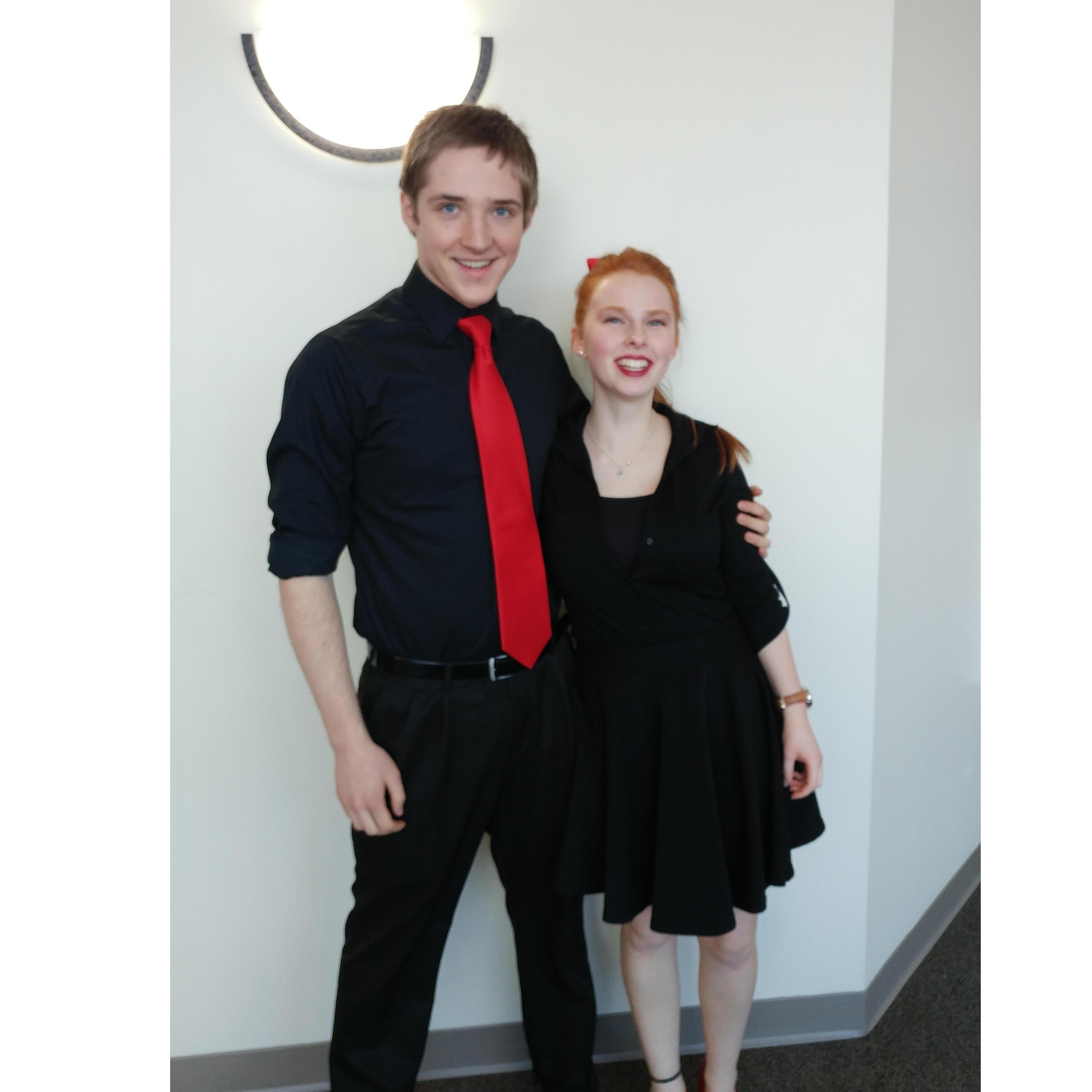 Our first swing dance performance