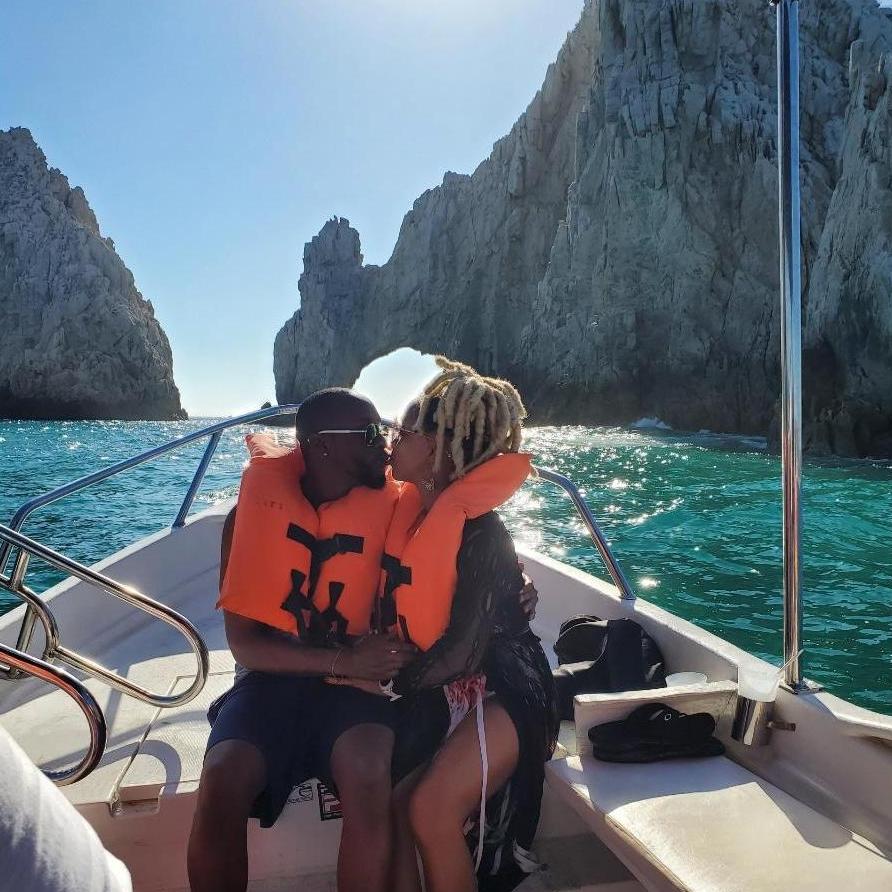 "The Kissing Rock" Troy and I's first out of the country couples vacation together in Los Cabos, Mexico ❤