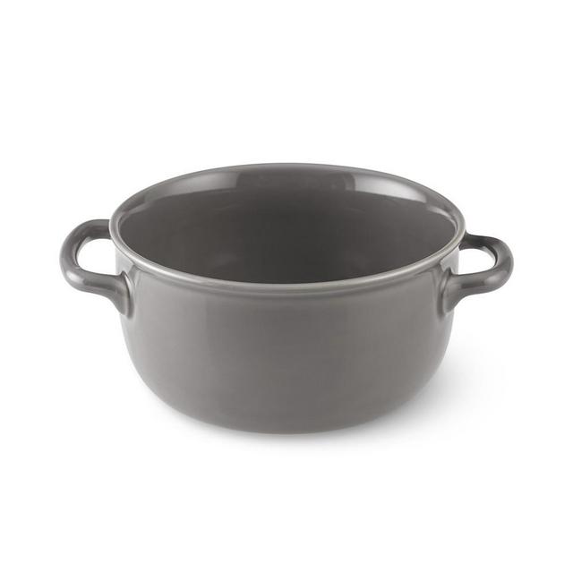 Pacifica Soup Bowls, Set of 4,Grey