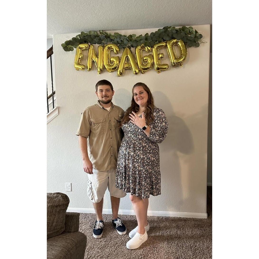 We're (finally) engaged!