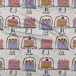 Cakes In The Window Dish Towel