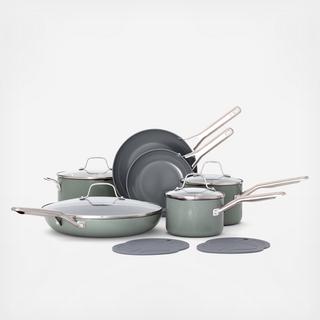 Ceramic Nonstick 12-Piece Cookware Set