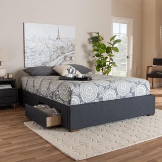 Leni 4-Drawer Platform Storage Bed Frame