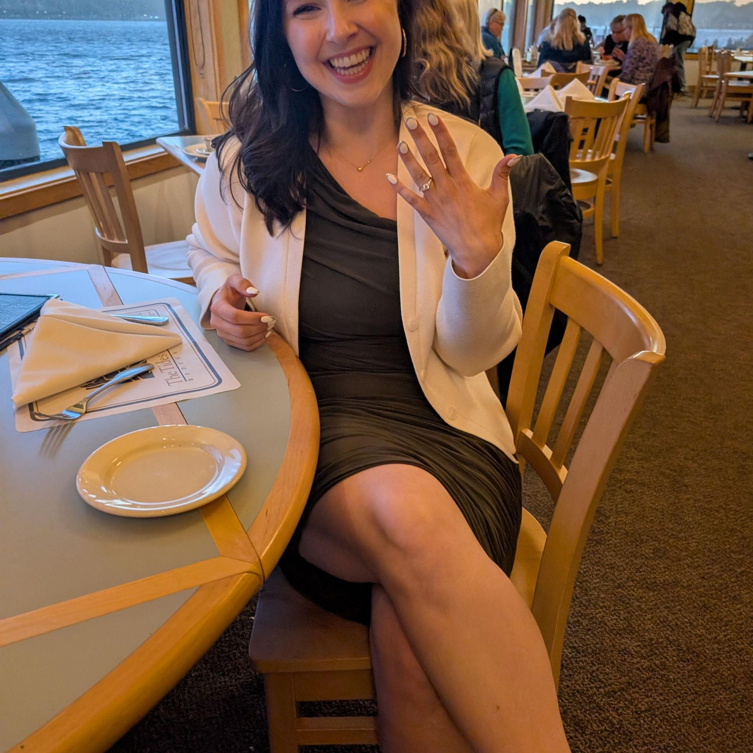 Engaged 6/6/2026 at Duncan's Landing during sunset, dinner at The Tides in Bodega Bay afterward<3