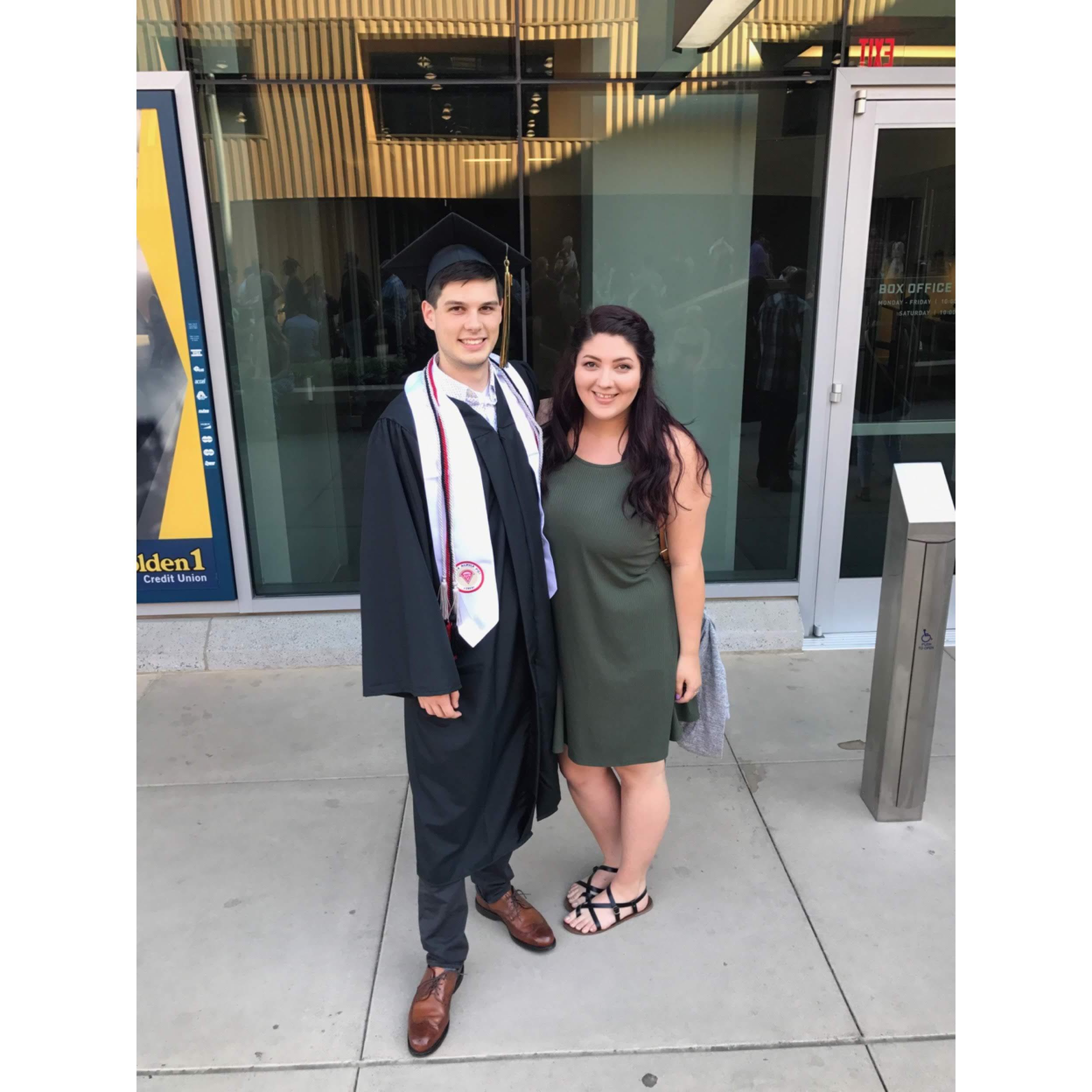 Michael's graduation