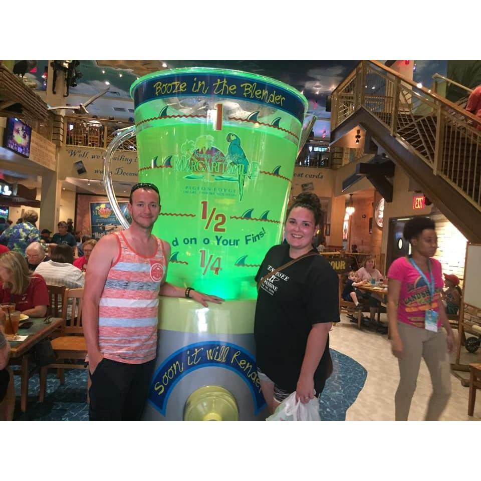 Margaritaville on our first Tennessee trip