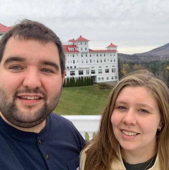 Matt surprised Alyssa with a night at the Omni Mount Washington Hotel on our proposal trip.