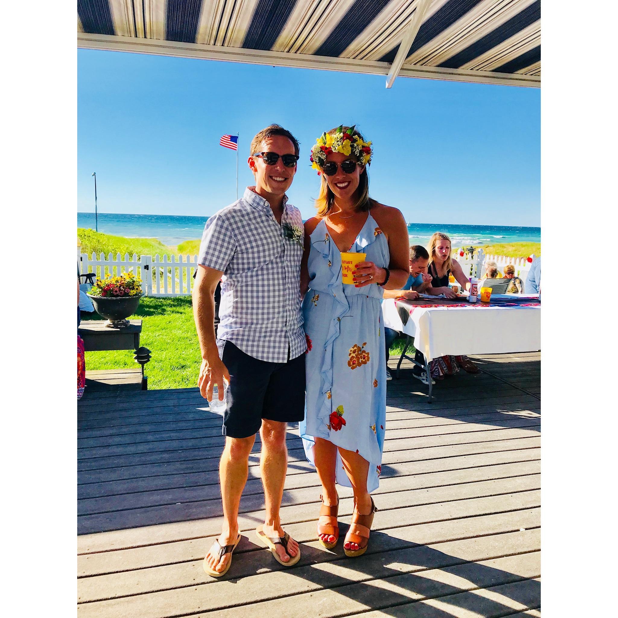 At our Sunset Engagement Fiesta - July 2018