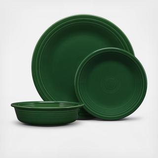 Classic Rim 3-Piece Place Setting, Service for 1