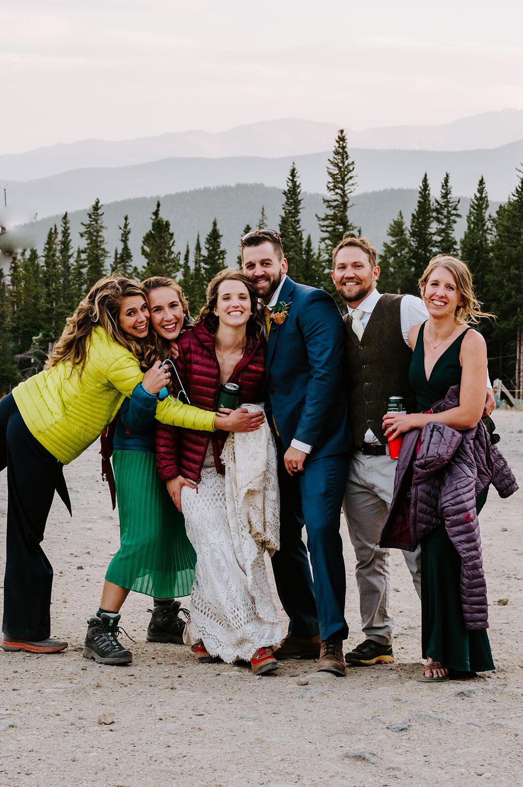The best elopement friends we could ask for <3 Special shout out to Brian's instant-best man!