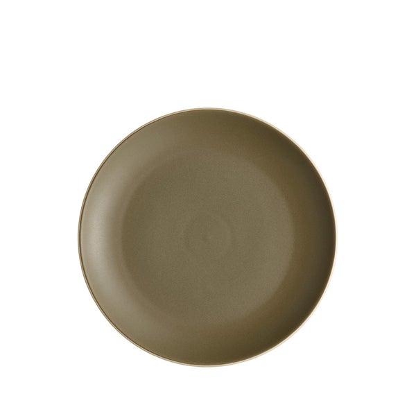 Cocoa Fawn Dinner Plate, Coupe Plate