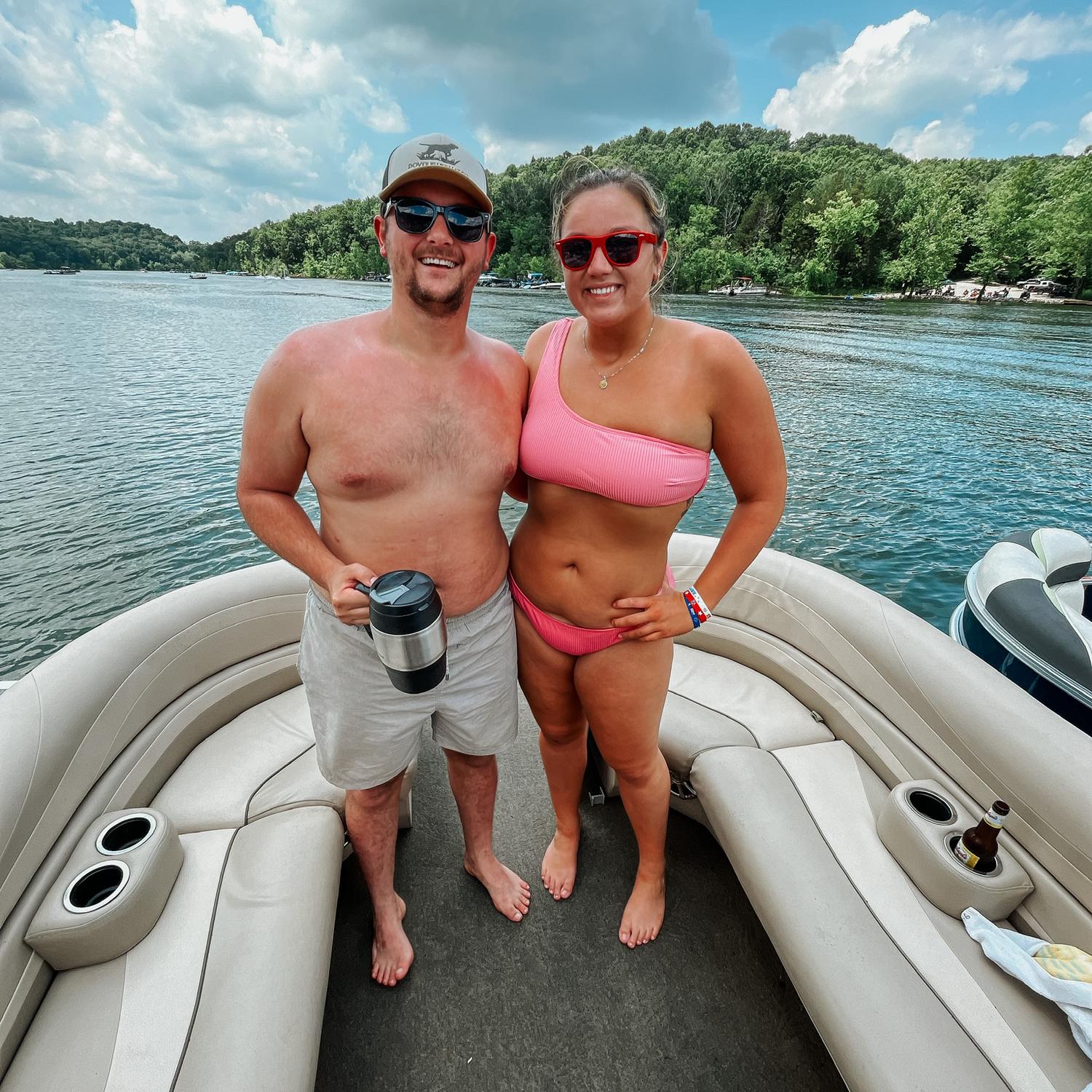 4th of July in Kentucky at the Berger’s lake house.