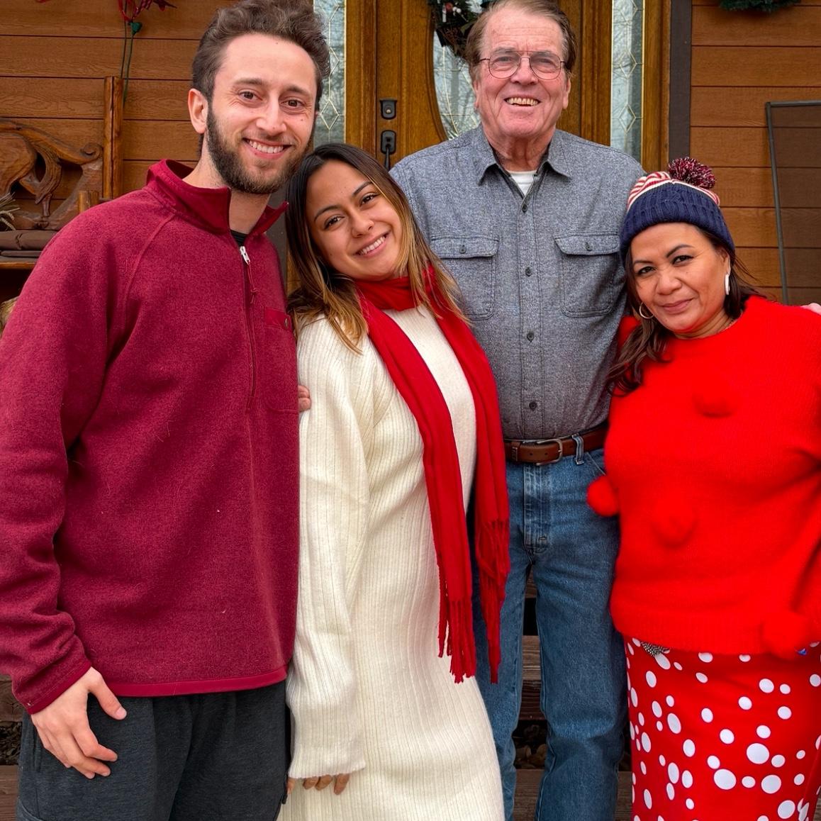A sweet Christmas portrait, 2024