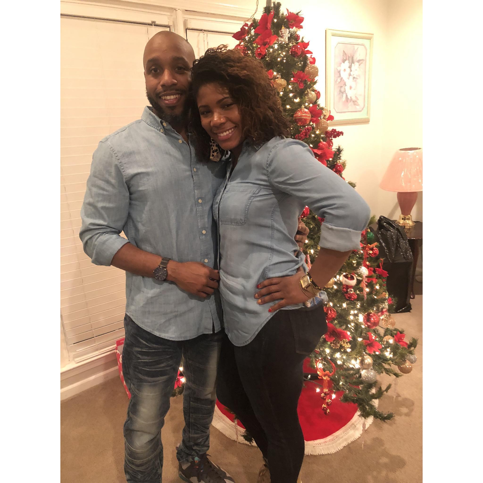 Our first Christmas together with family!