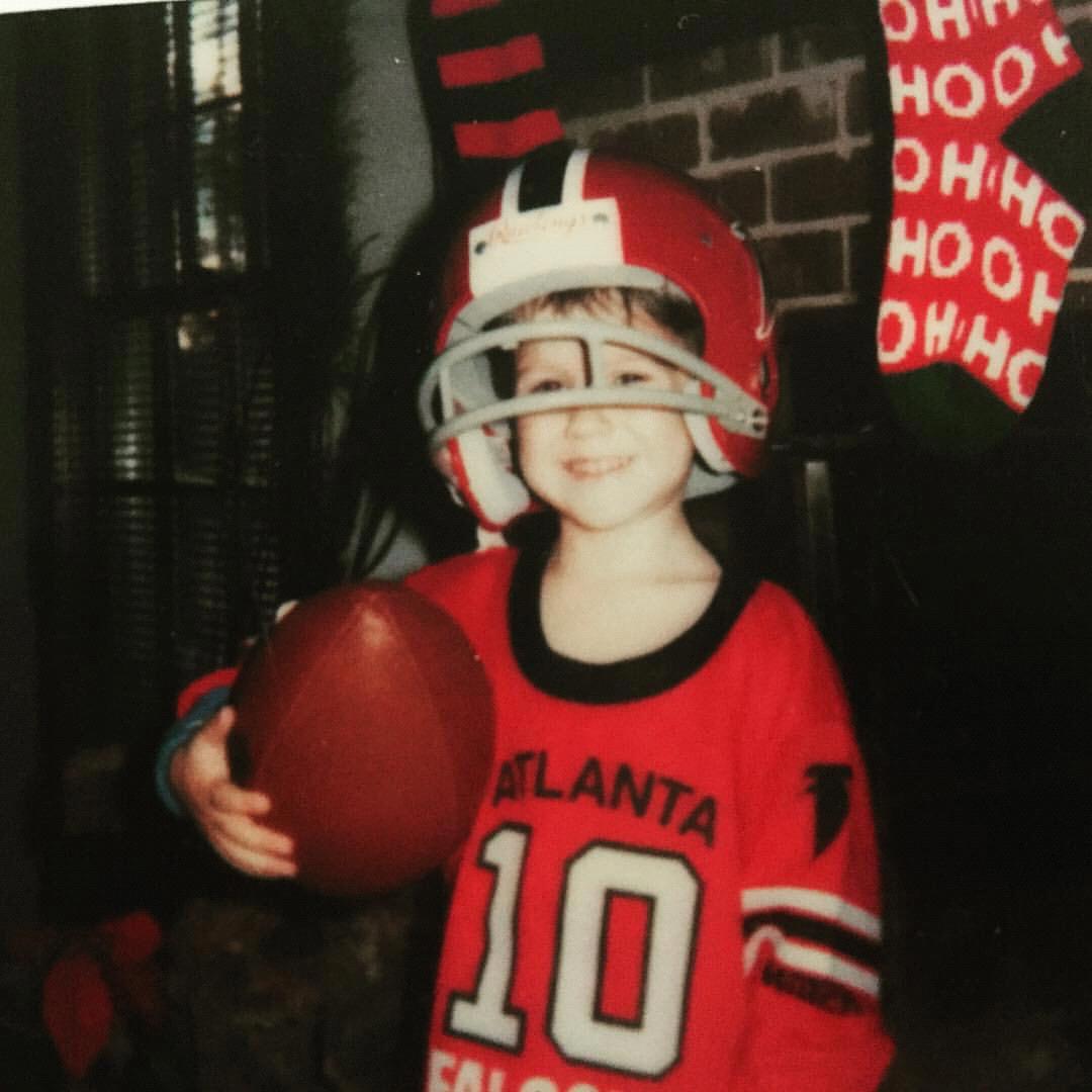 Little Doug has always been an Atlanta Man, and always so cute!