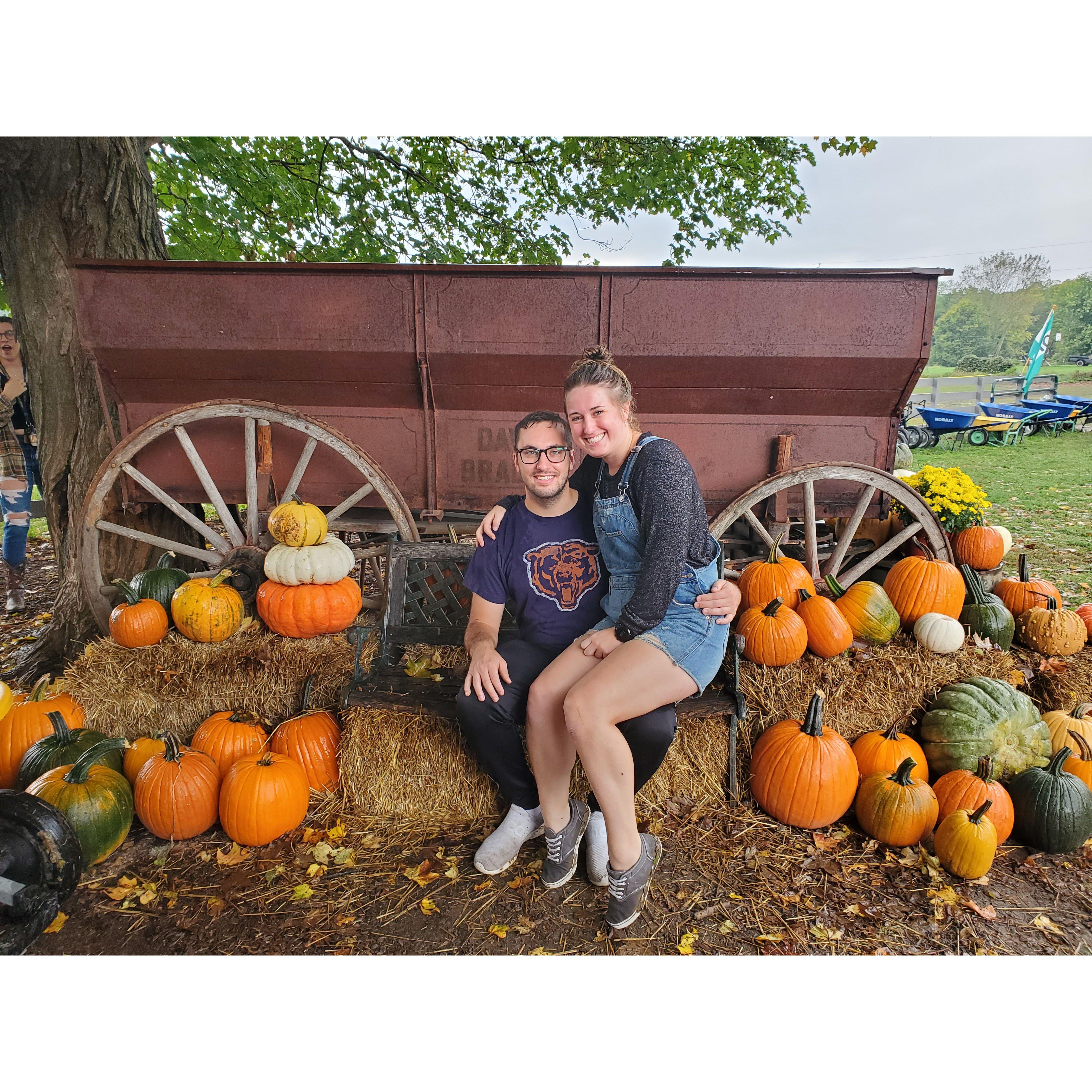 First Pumpkin Patch visit