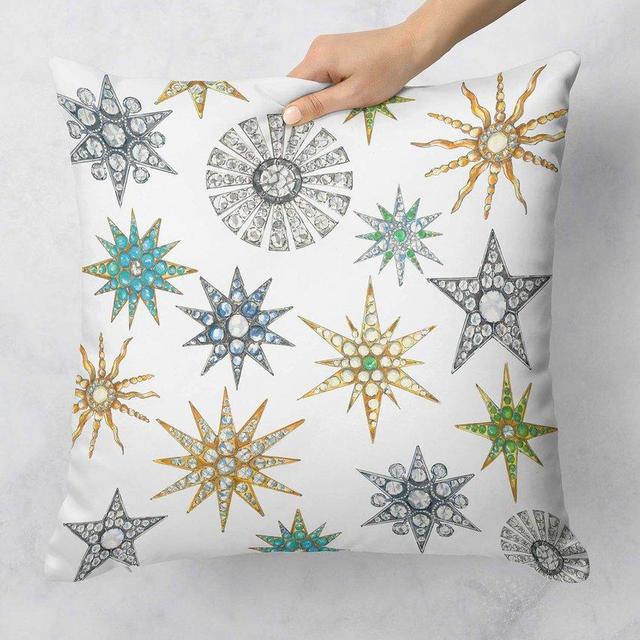Star Brooches Pillow
