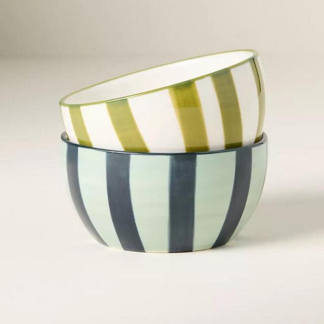 Here's How Ceramic Nut Bowls, Set of 2 - Sky, Standard, Set Of 2
