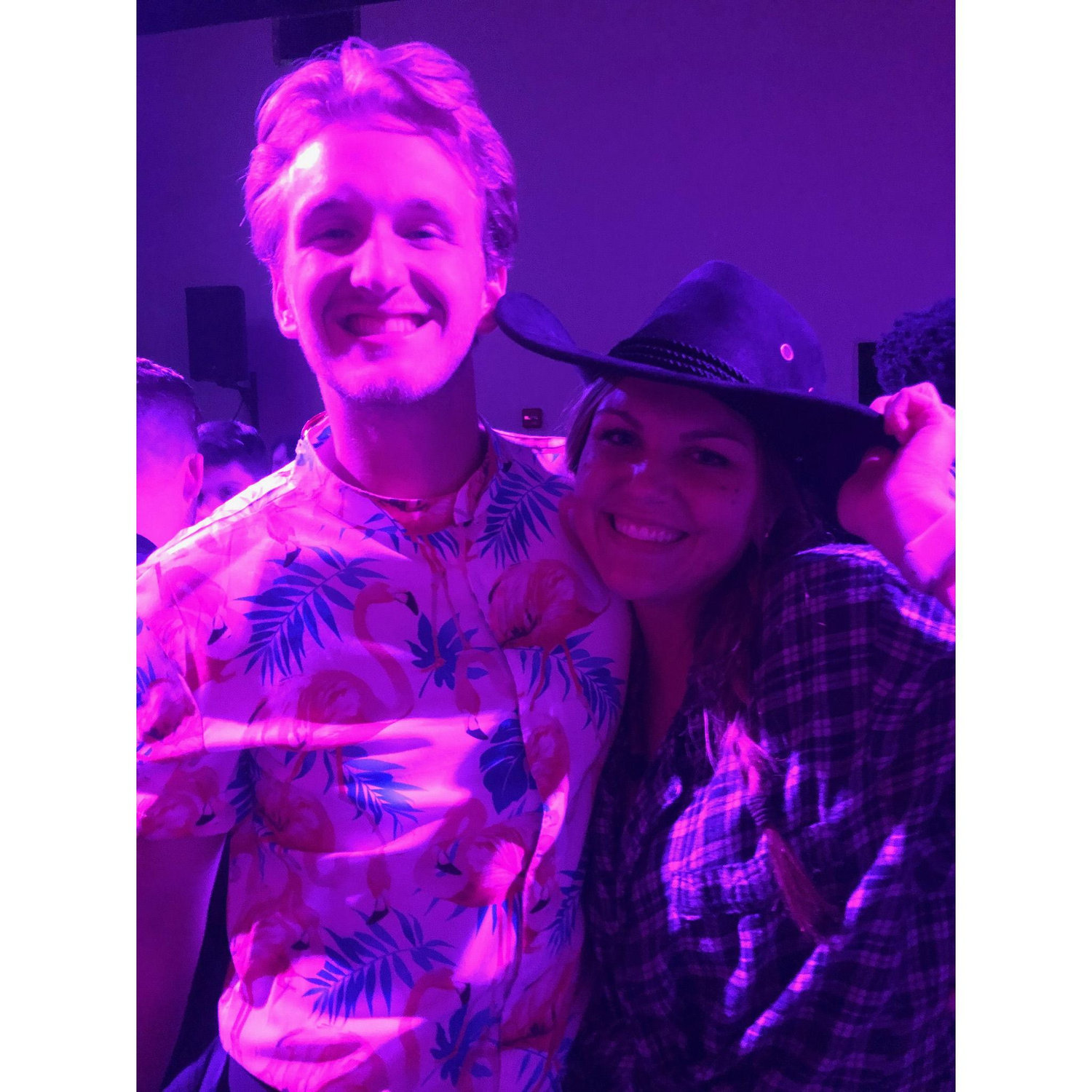 Our first picture together! Thanks Regan's ;)
