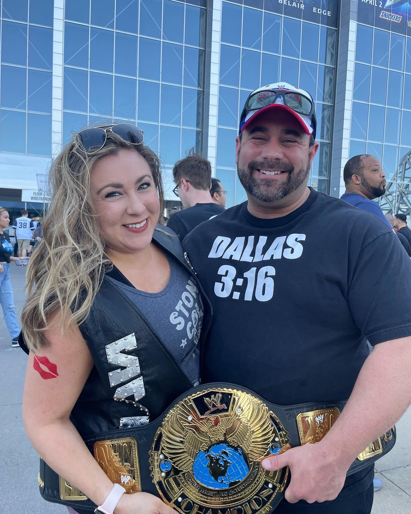 Wrestlemania in Dallas!