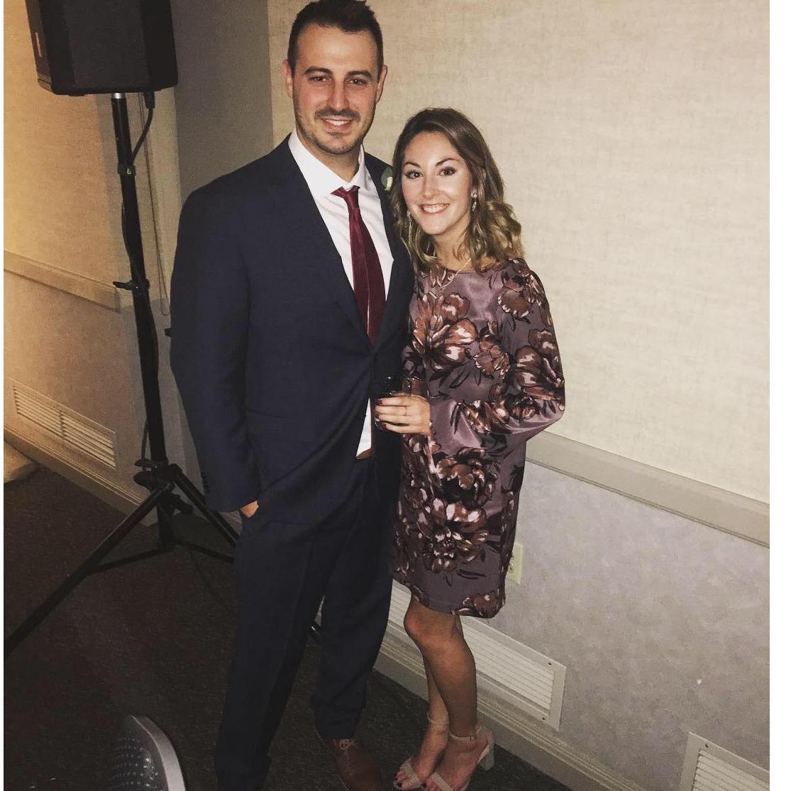 Wedding in Pennsylvania..not our typical hats and hiking clothes picture :)