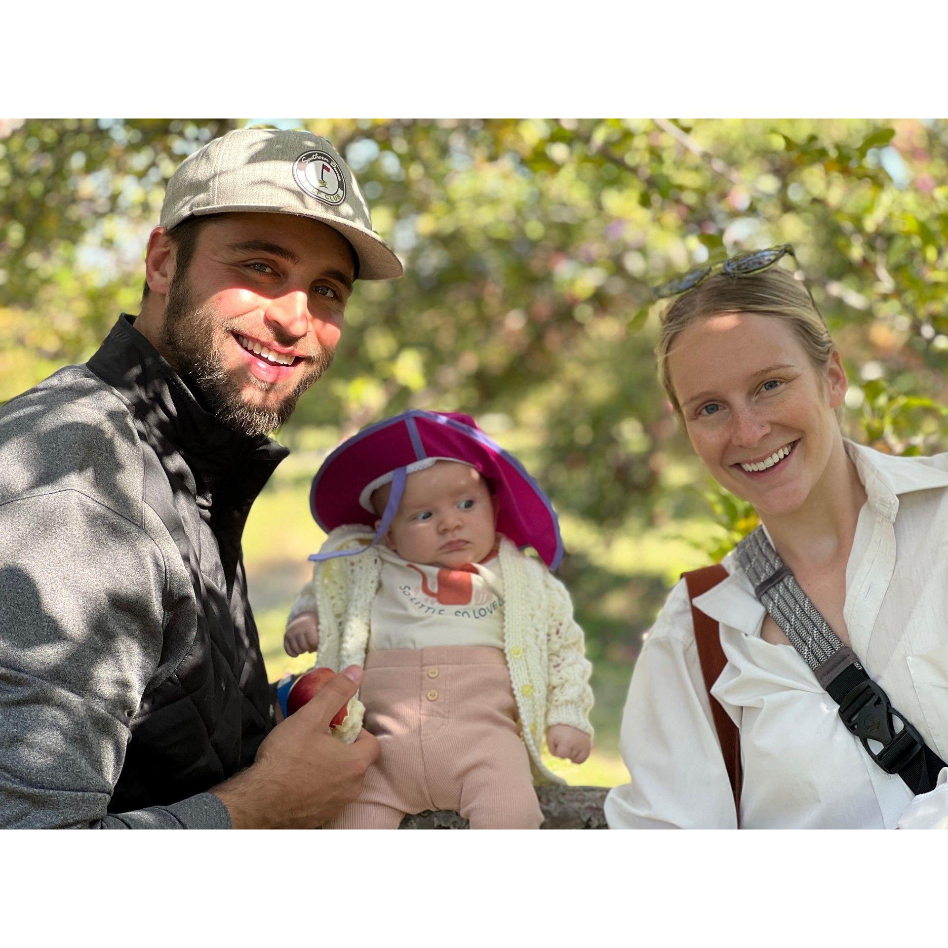 When Rory was a squishy melon.