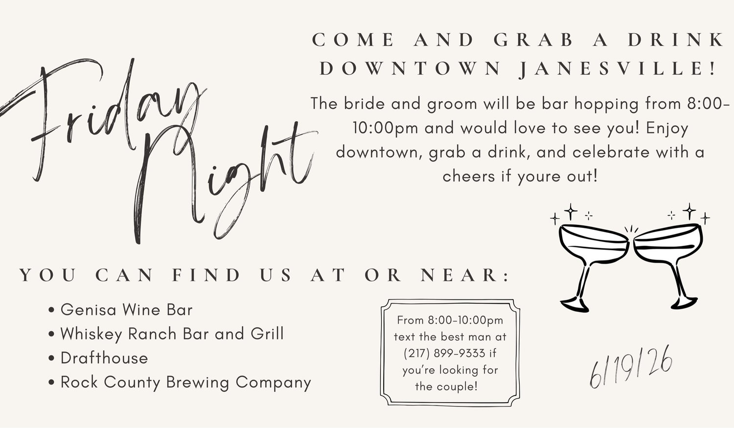The Wedding Website of Molly Tuskey and Robbie Kelley