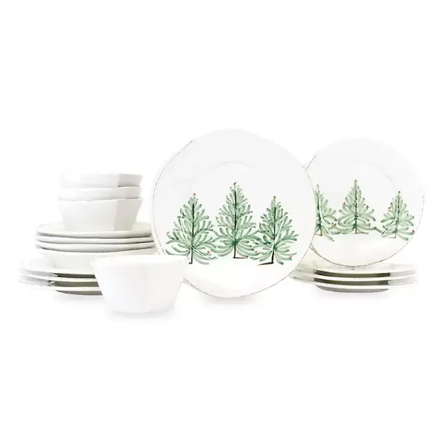 Lastra Holiday 16-Piece Dinnerware Set