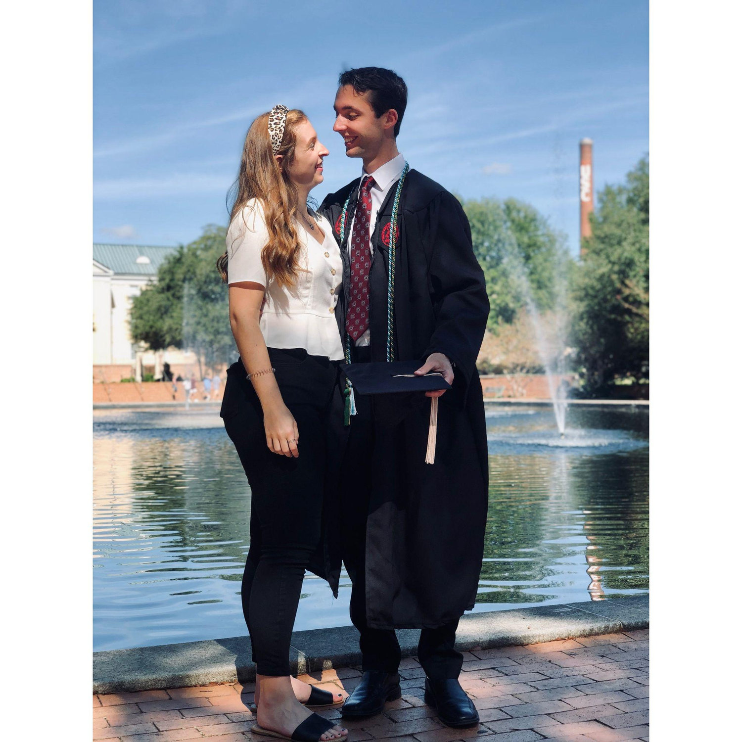 Lewis's graduation from USC