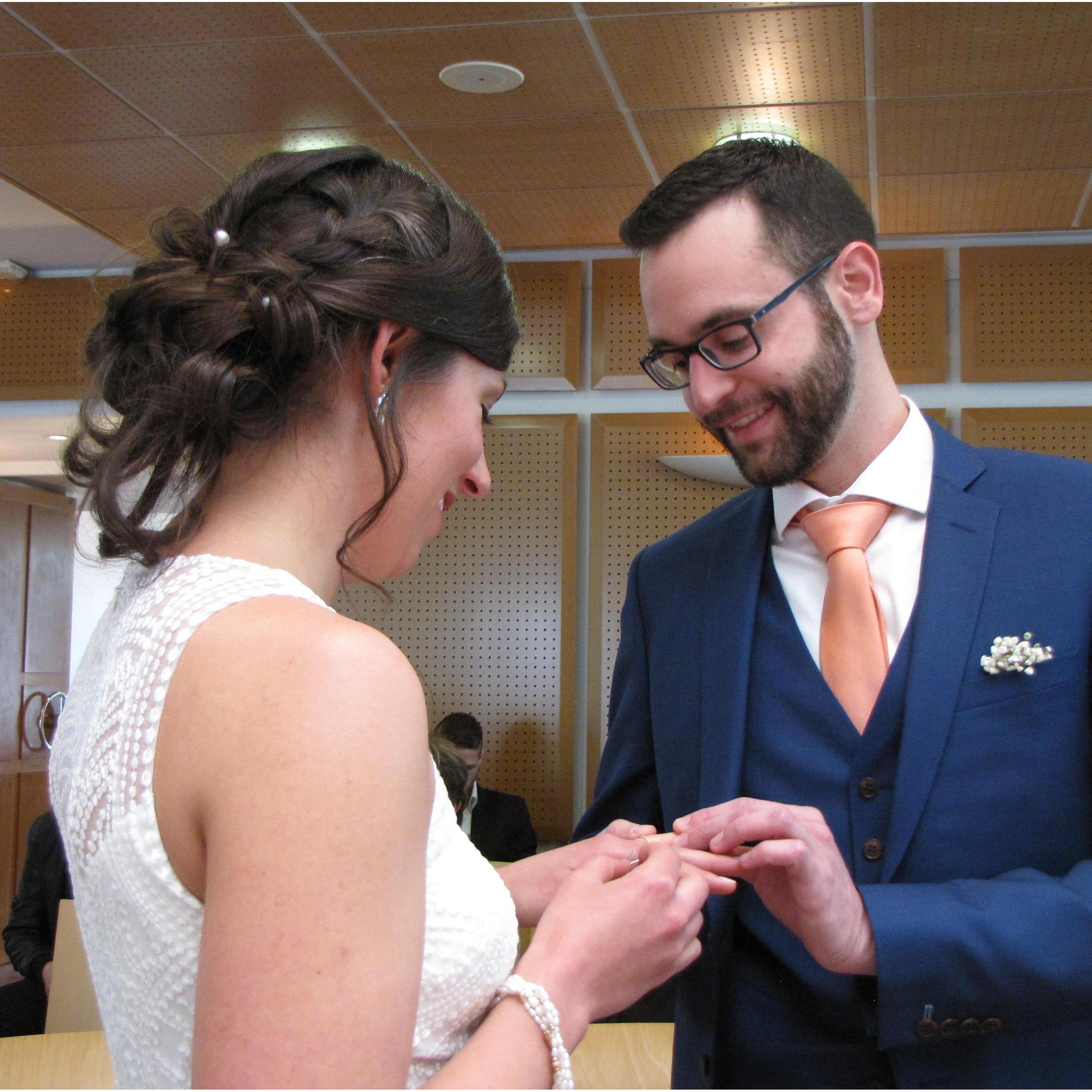 He liked it so he put a ring on it.