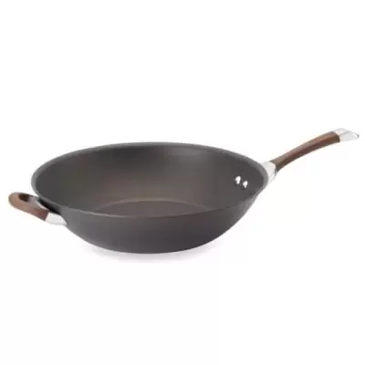 Circulon® Symmetry™ Nonstick Hard Anodized 14-Inch Open Stir Fry Pan in Chocolate