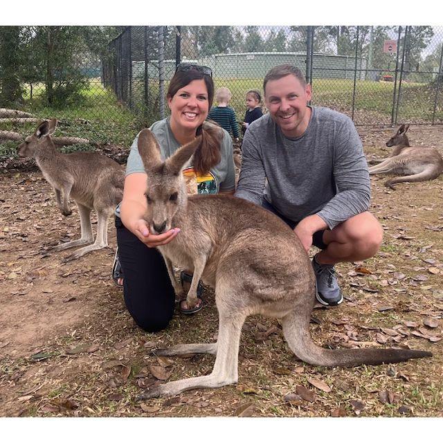 At Lone Pine Koala Sanctuary in Brisbane