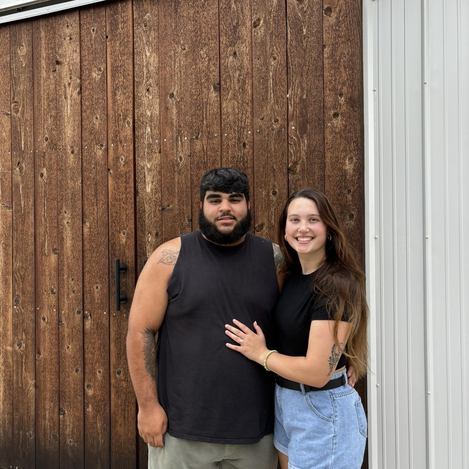 When we picked out our venue!