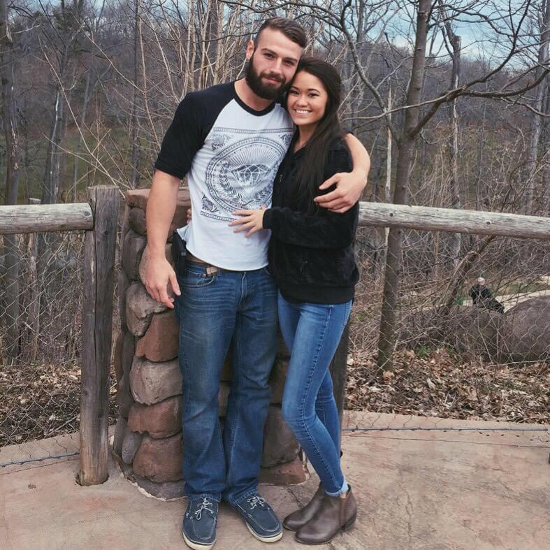 The first time I visited Zach's hometown, also the first time he told me he loved me!