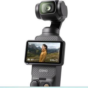 DJI - Osmo Pocket 3 3-Axis Stabilized 4K Handheld Camera with Rotatable Touchscreen - Gray