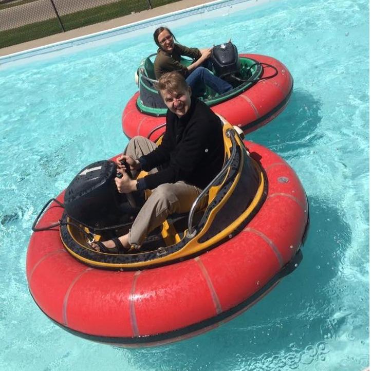 Bumper boats in Aberdeen!