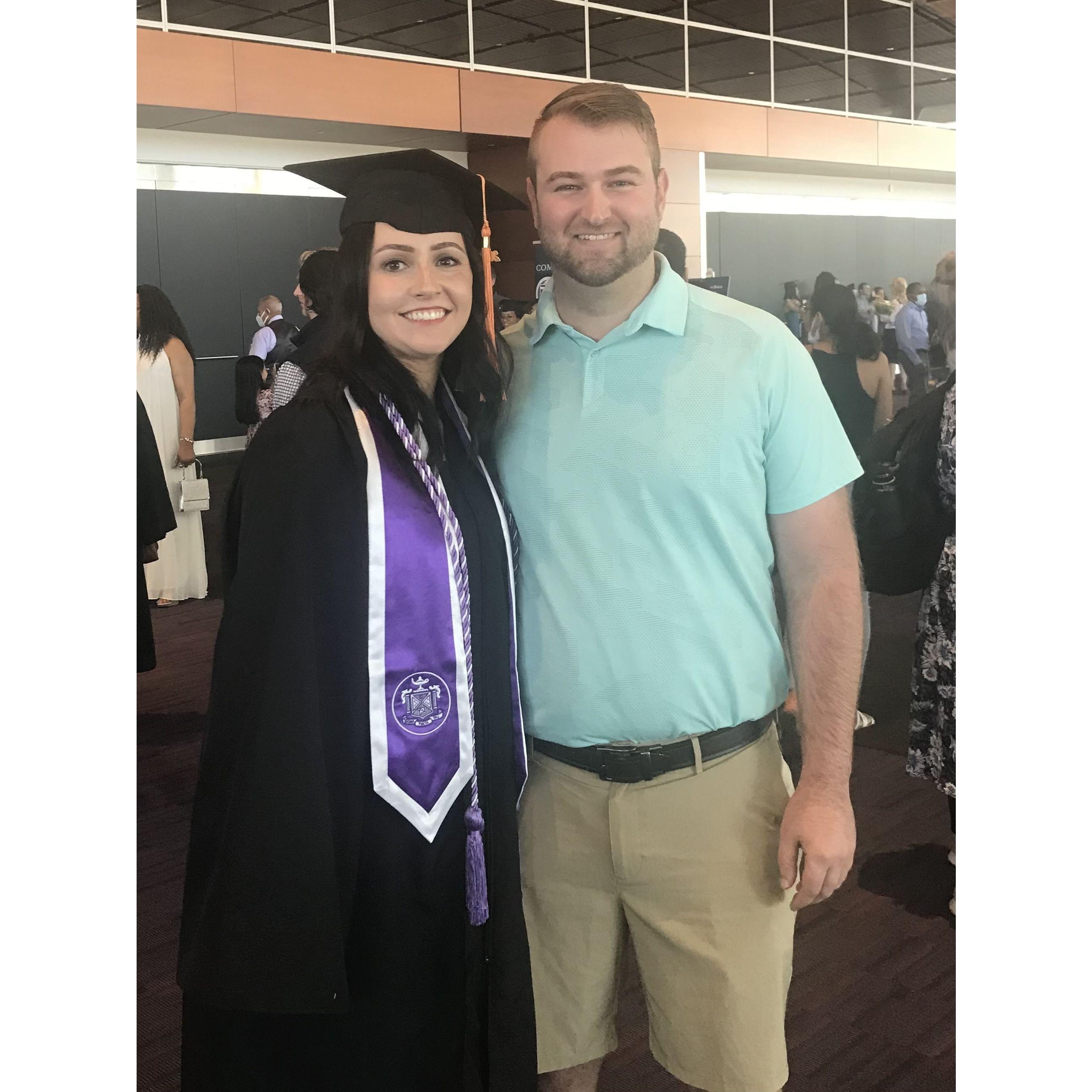 May 2022. Mikayla's nursing school graduation.