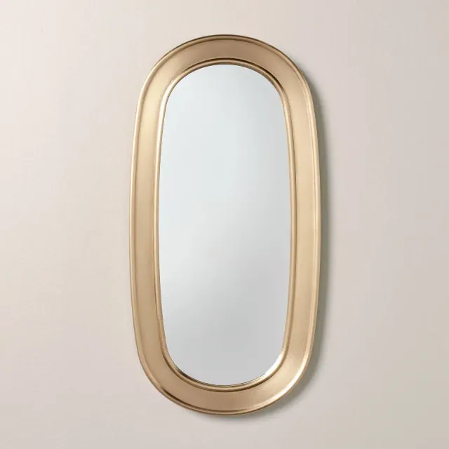 16" Brass Finish Oval Mirror - Hearth & Hand™ with Magnolia